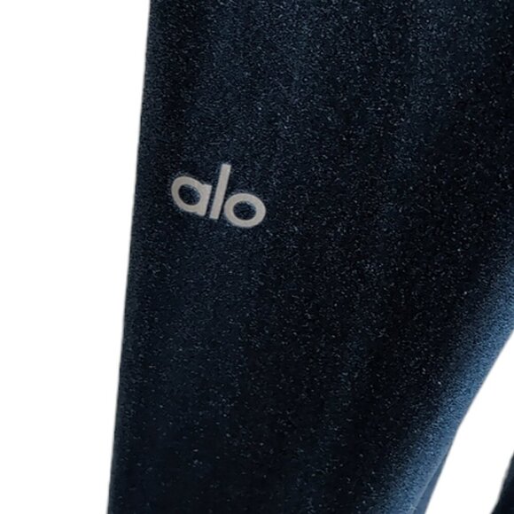 alo Posh High-Waist Velvet Leggings - Picture 5 of 6
